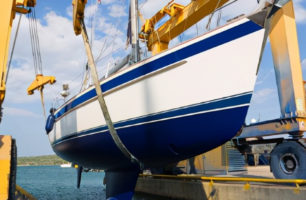 吊裝帶吊運輪船