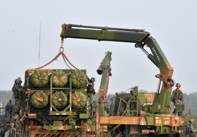 吊裝帶吊裝放空導彈