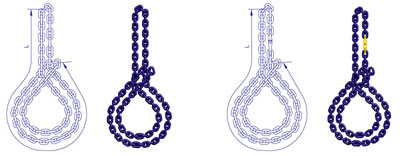 巨力T8級(jí)環(huán)形鏈條捆綁產(chǎn)品展示