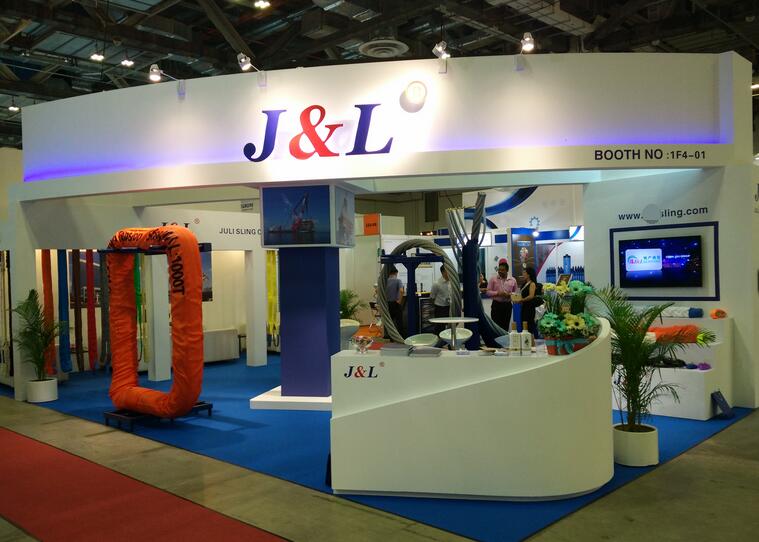 巨力吊裝帶展臺